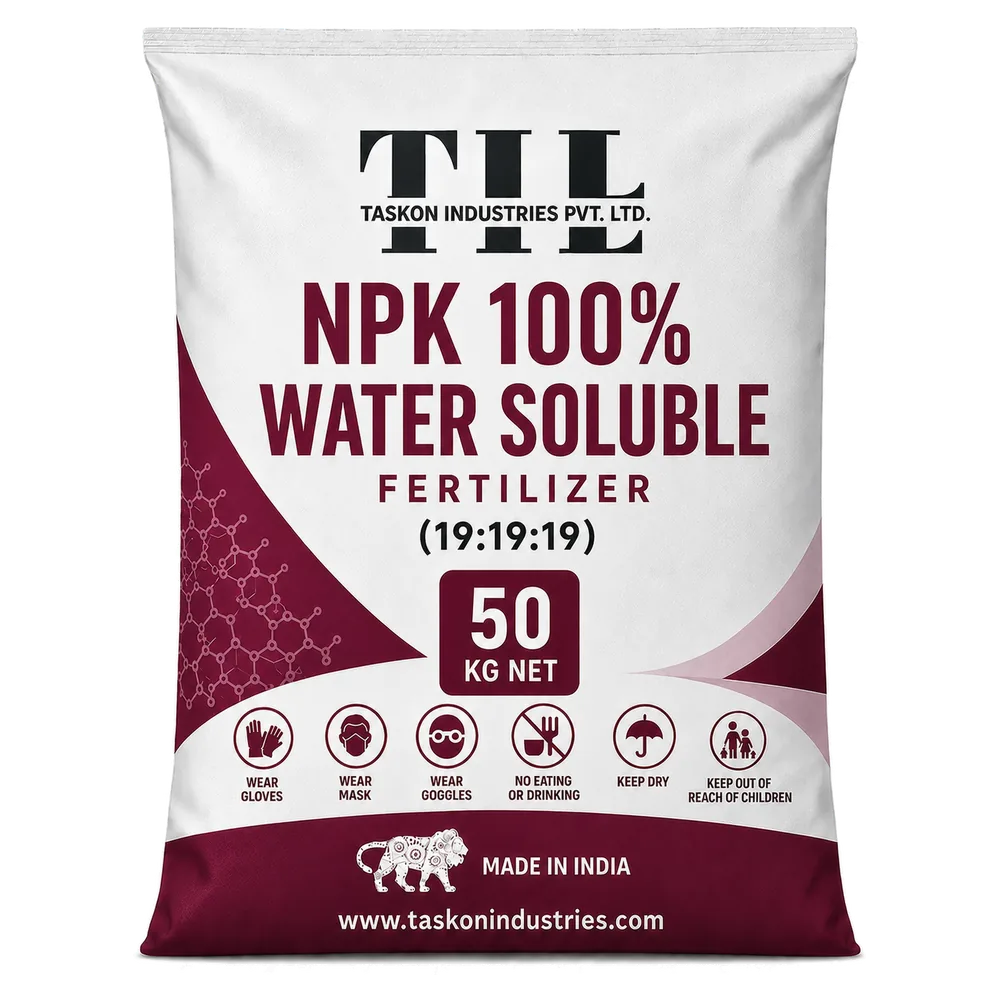 NPK 100% Water Soluble Fertilizer 50 kg bag, Taskon Industries