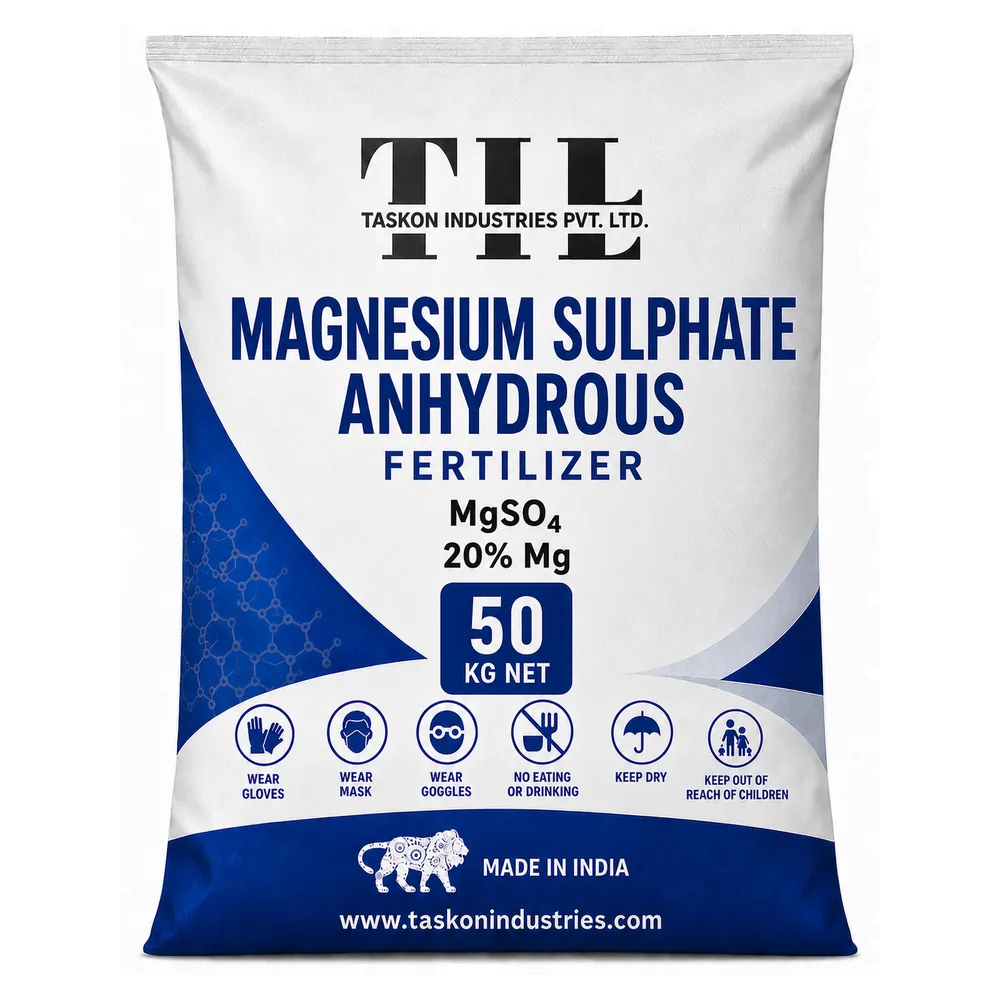 Magnesium Sulphate Anhydrous 50 kg bag, Taskon Industries