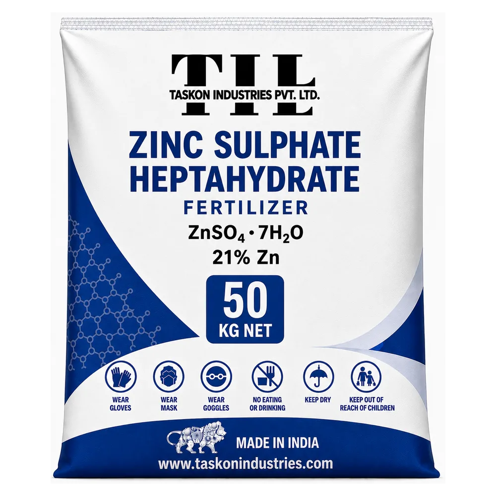 Zinc Sulphate Heptahydrate 50 kg bag, Taskon Industries